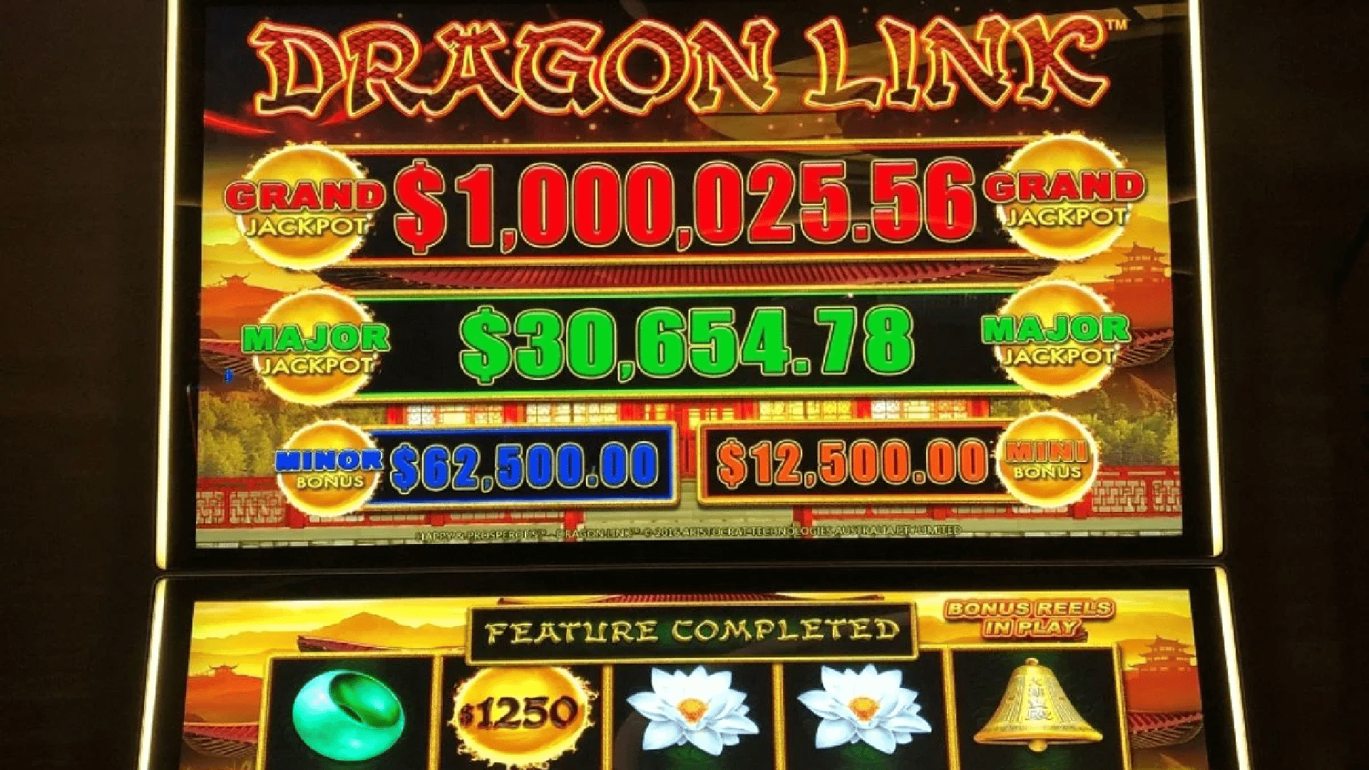 Aristocrat Brings First $2M Dragon Link Slots to Venetian Las Vegas